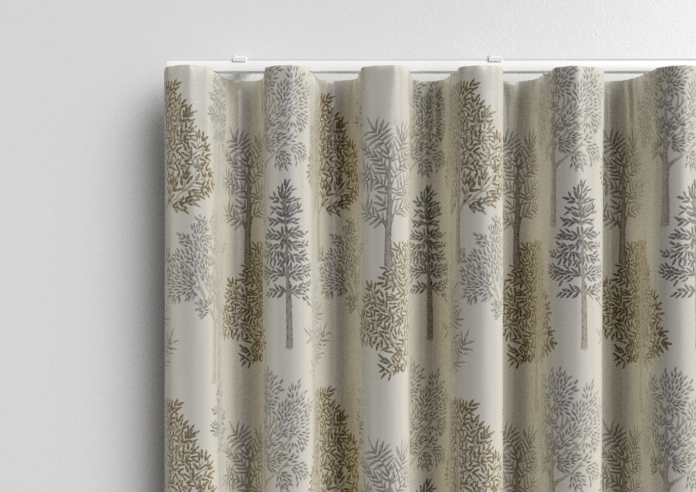 Coppice Faux Silk, Bronze - Made to Measure Curtain - Image 13